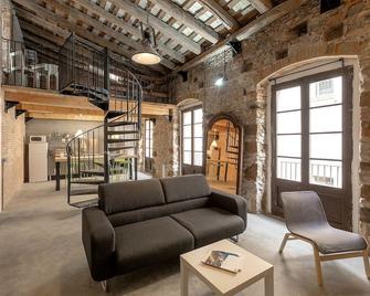 As Sant Domènec Pool&bike - Girona - Living room