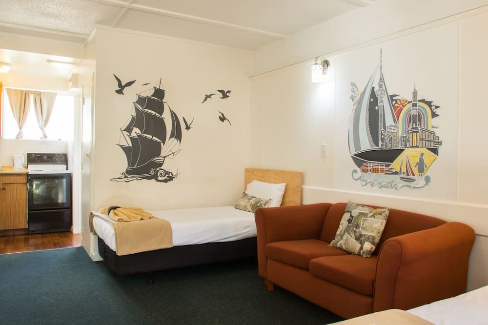 Alpha Motor Inn - פאלמרסטון נורת' - חדר שינה