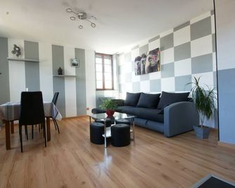 F2 At the foot of the thermal baths - Luxeuil-les-Bains - Huiskamer