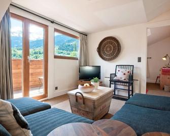 La Ruinette - Boutique Apartments - Bagnes - Wohnzimmer