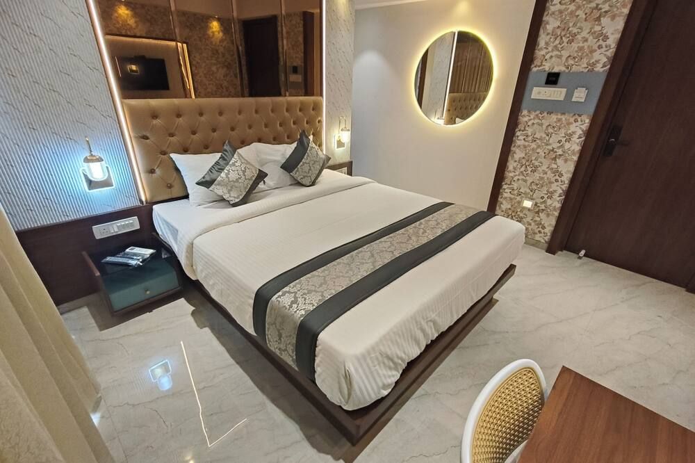 Hotel Manthan Stays - נבי מומבאי - חדר שינה