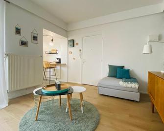 Good Vibes Only, grand studio 2-3pers, 200m plage - Le Touquet - Salon