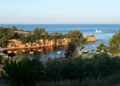 Gorgeous beachfront family villa in Evia,Greece ! - Achladi - Outdoors view