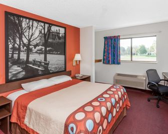 Super 8 by Wyndham Washington/Peoria Area - Washington - Schlafzimmer