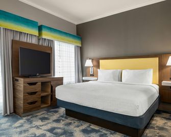 Hampton Inn & Suites Galveston - גאלבסטון - חדר שינה