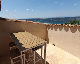 Duplex Le Bellevue 4 persons Panoramic terrace - Aiguines - Balcon