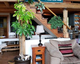 Pinecrest Cabin- a relaxing mountain cabin close to town - Lakeside - Living room