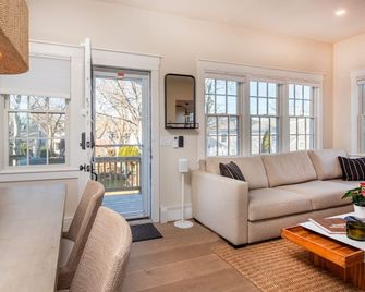 Luxury Water-View West End Condo - Provincetown - Living room