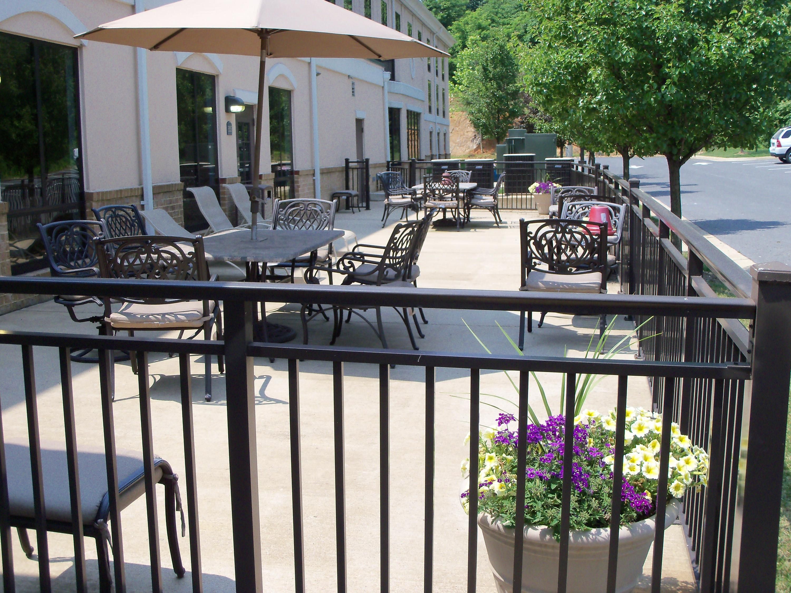 Patio view of Holiday Inn Express & Suites Winchester