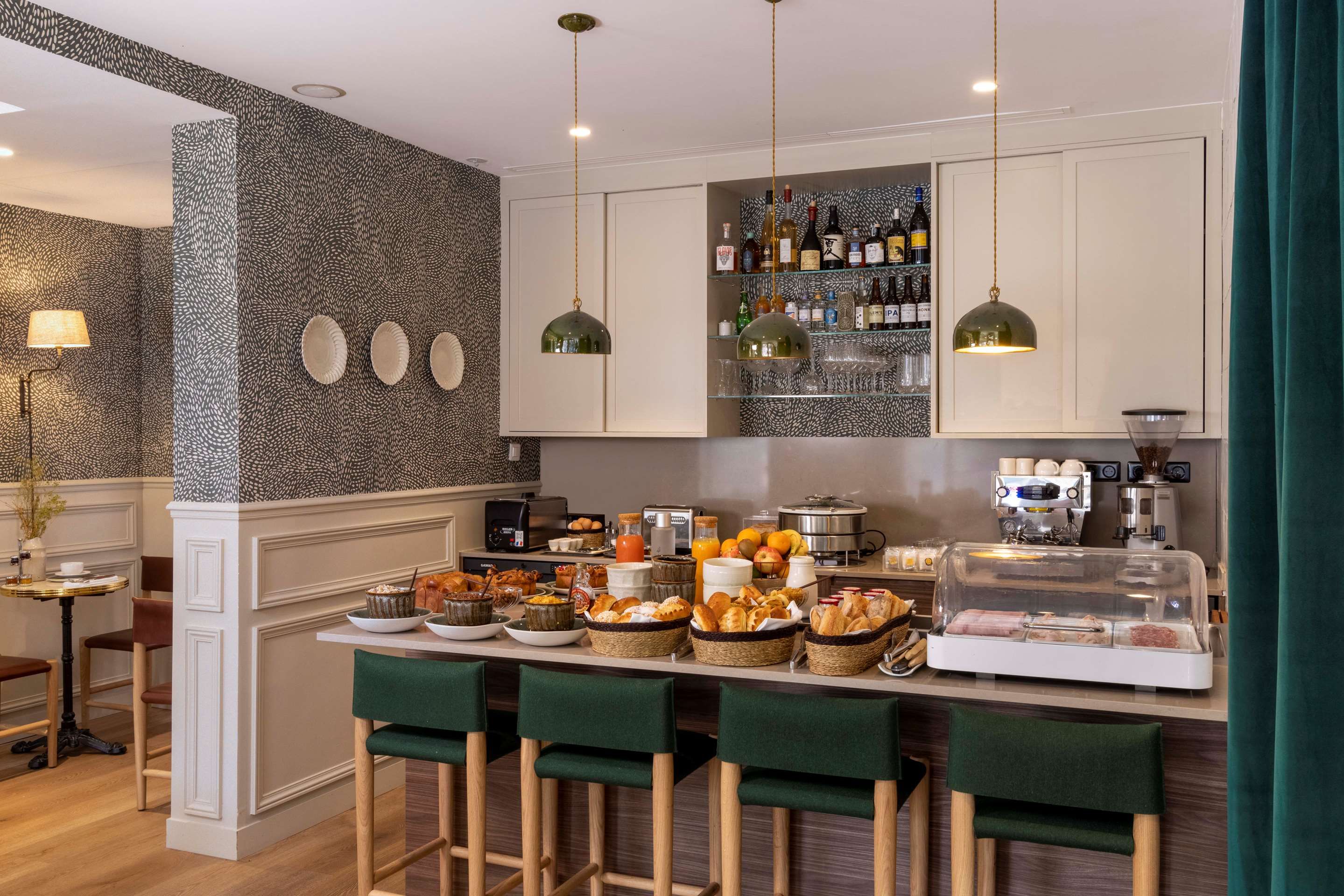 Restaurant view of Le Petit Beaumarchais Hotel & Spa