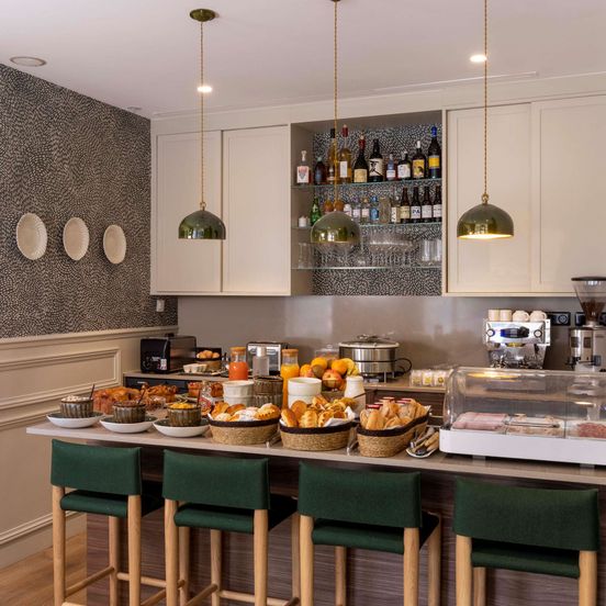 Restaurant view of Le Petit Beaumarchais Hotel & Spa