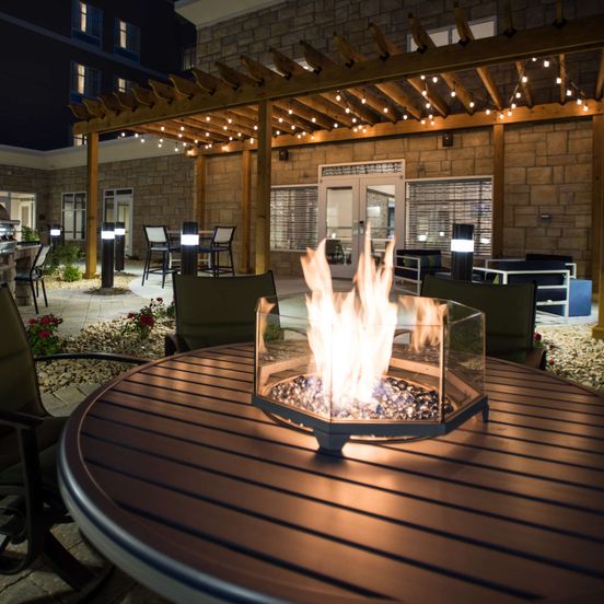 Patio view of Homewood Suites by Hilton - Paducah