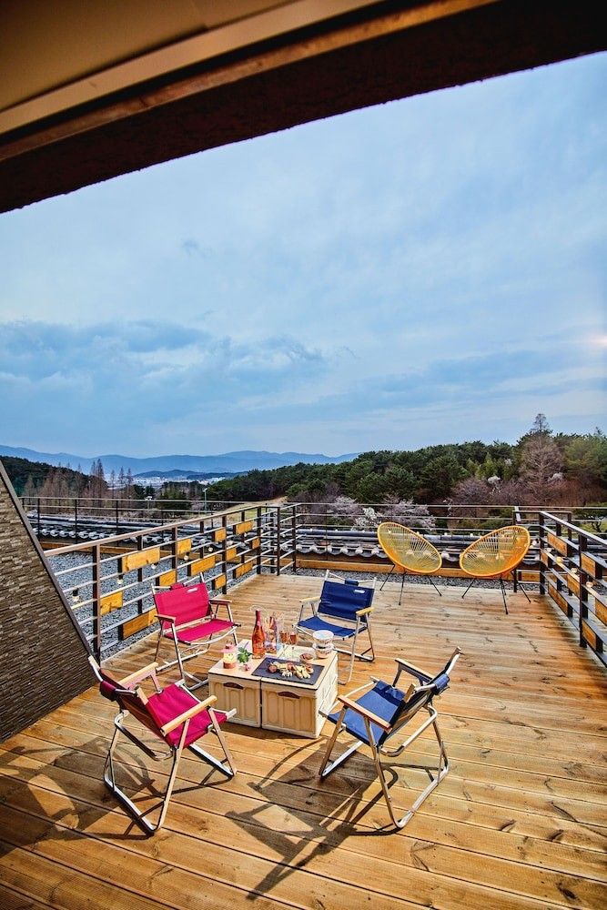 Gyeongju Kolon Hotel - גיאונגז'ו - מרפסת