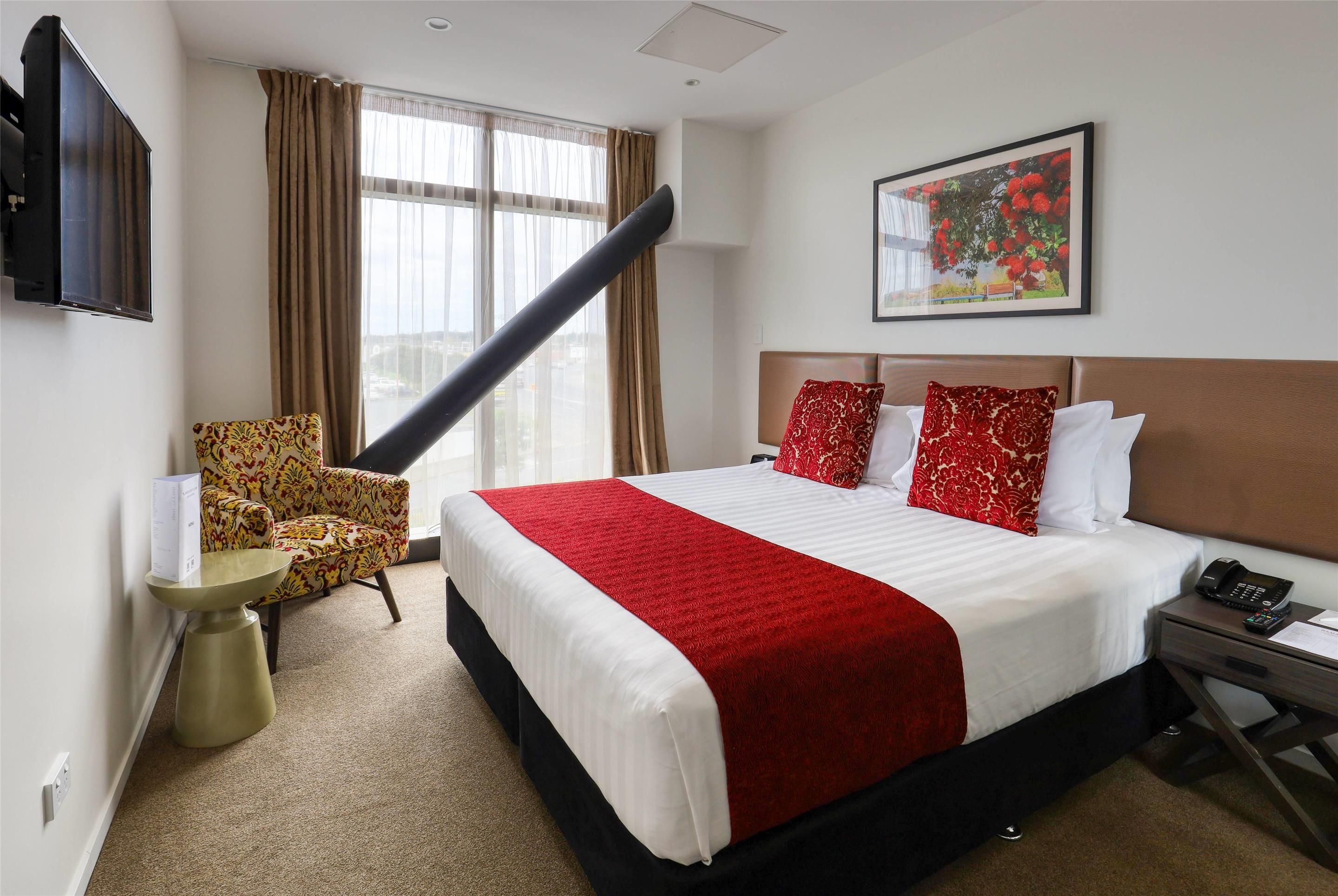 Ramada Suites by Wyndham Auckland Manukau Pacfic Centre - Manukau Central - Schlafzimmer