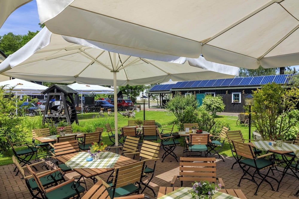 بنسيون كراوتر مولنهوف - برغ - شرفة مرصوفة