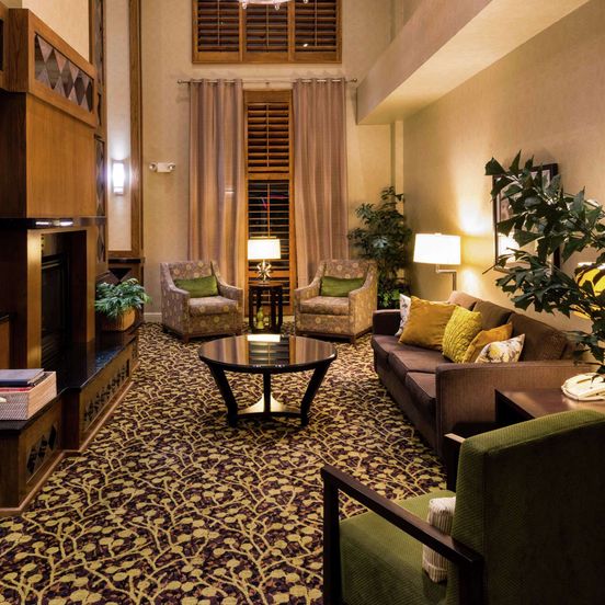 Lobby view of Hampton Inn & Suites Carson City