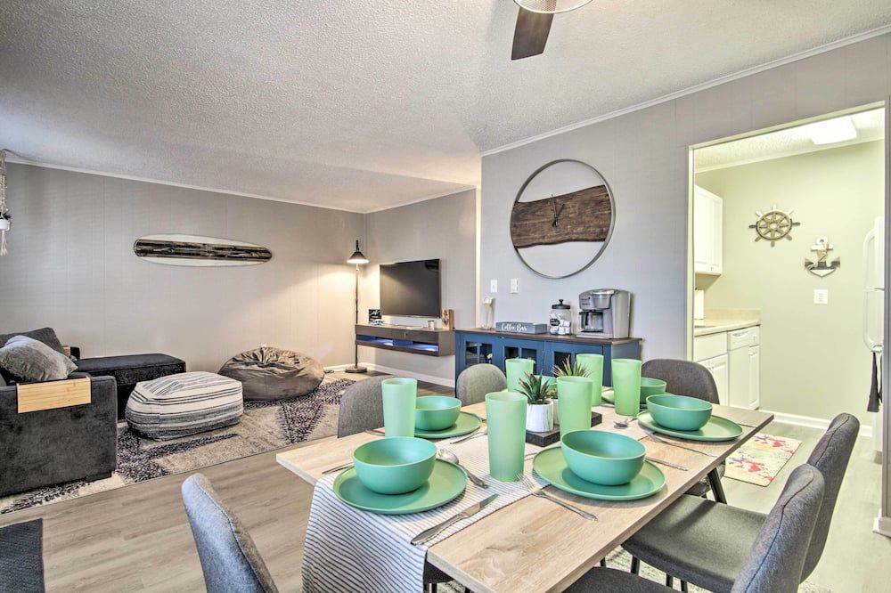 Half-mi to Ocean City Beach: Family-friendly Condo - Ocean City - Sala de jantar