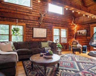 Perfect Family Cabin 3 Bedrooms - Tilton - Wohnzimmer