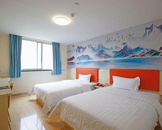 7 Days Inn Chengdu North Railway Station 2nd Branch - تشنغدو - غرفة نوم