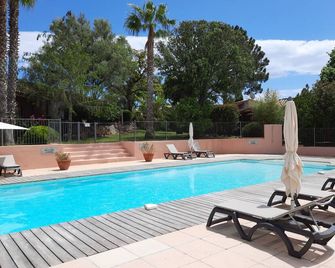 Villa with terrace in wooded residence with heated swimming pool - Zonza - Piscine