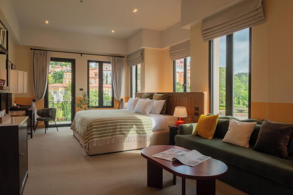 توسكانا فالي هوتل بورتوفينو - Ban Mo Takhian - غرفة نوم