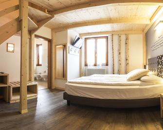 Albergo Maggiorina - פייבה די לדרו - חדר שינה