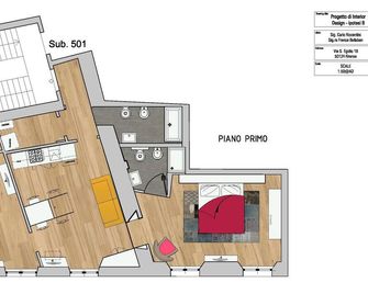 Opera 19 Luxury Apartment - Φλωρεντία - Floorplan