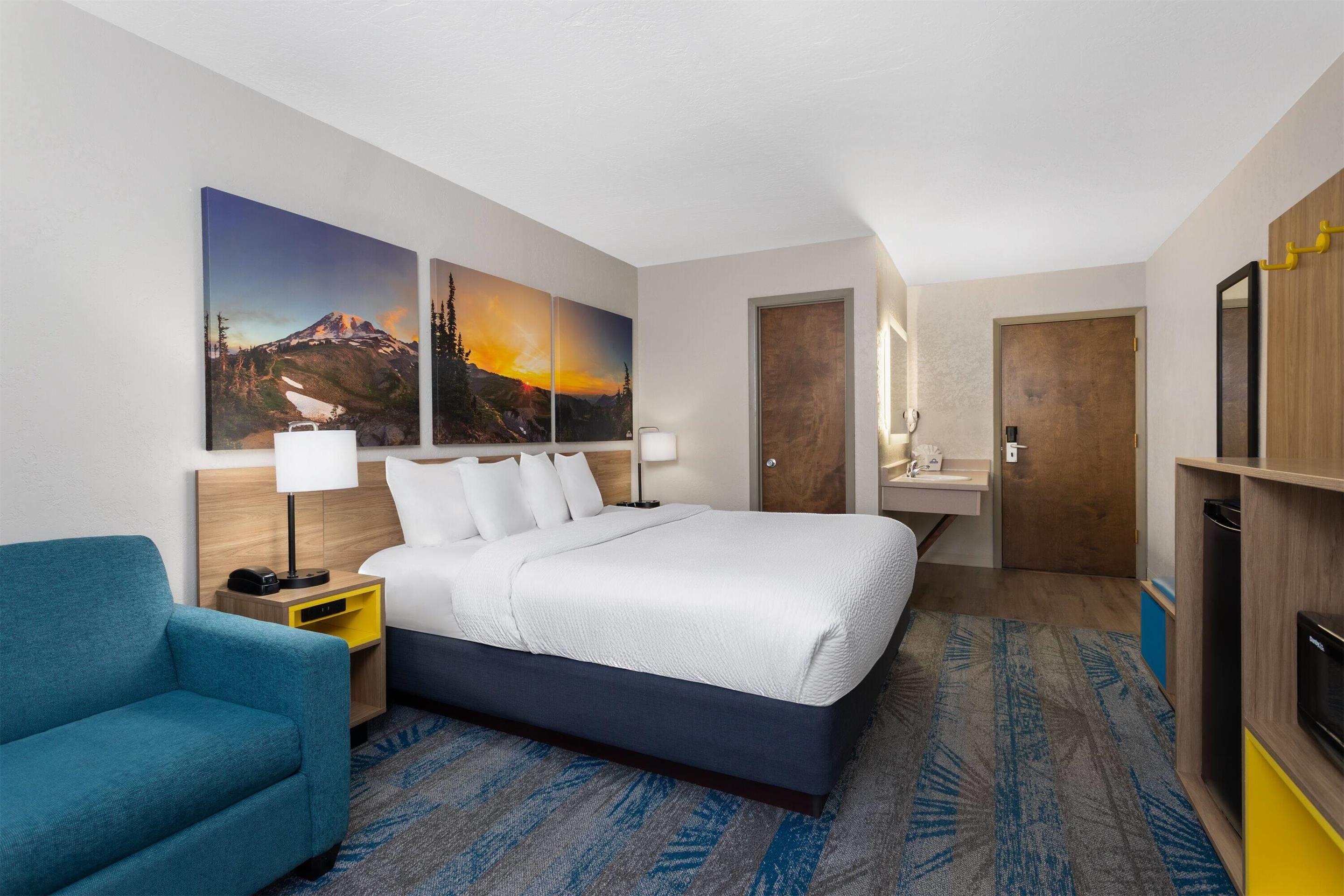 دايز إن آند سويتس باي ويندام داونتاون ميسولا - يونيفرسيتي - ميسولا - غرفة نوم