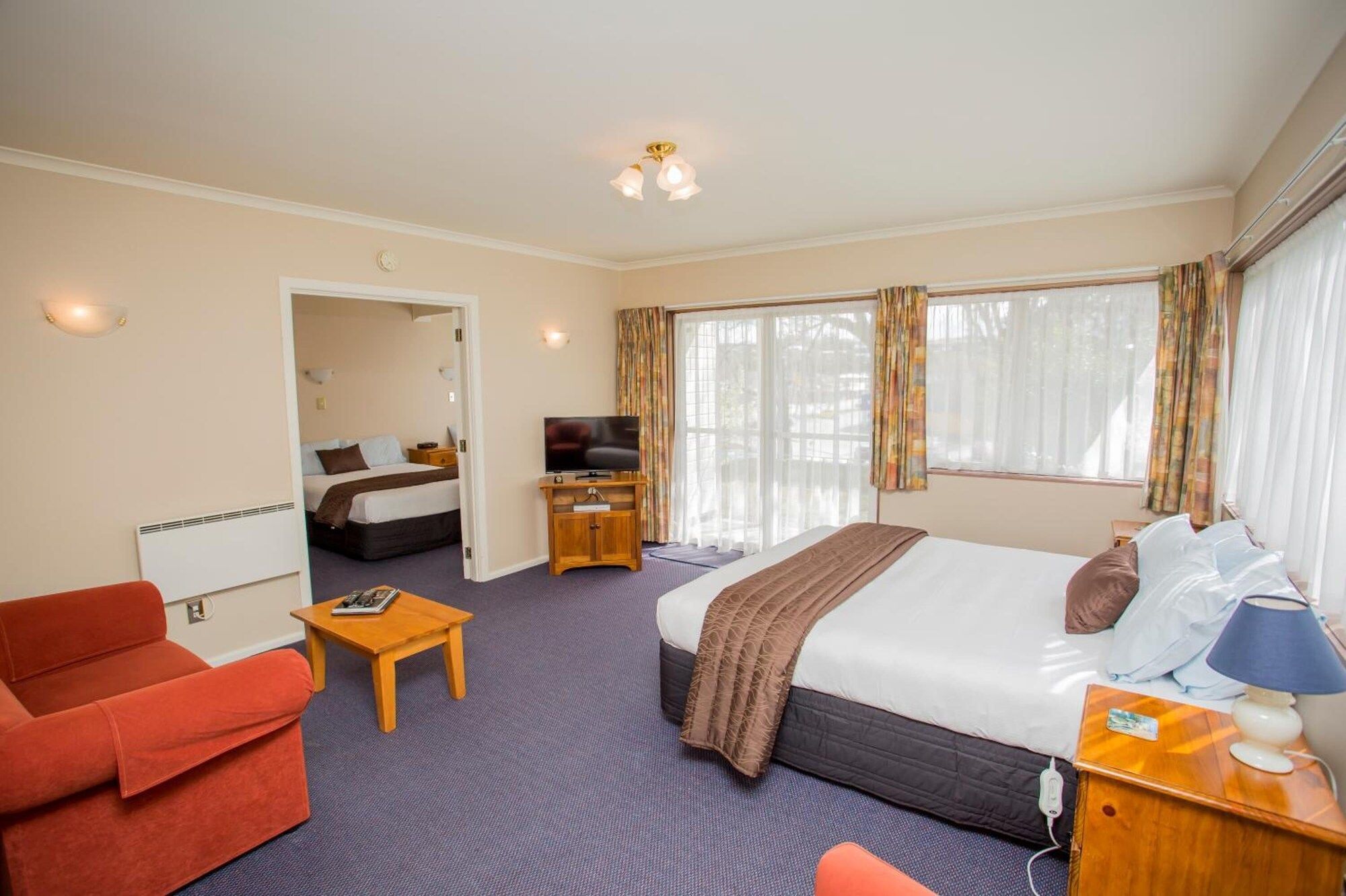 Parklands Motor Lodge Timaru - Distretto di Timaru - Camera da letto