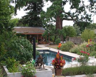 Fully restored ancient Loire Valley cottage with heated pool - Chabris - Piscina