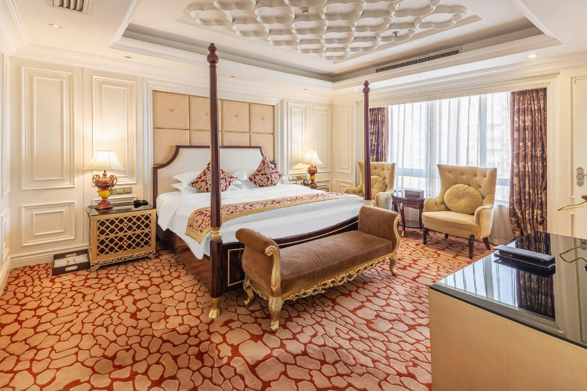 Sofis National Hotel - צ'נגדו - חדר שינה