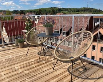 Ferienwohnung Luise - Münsingen - Balkon