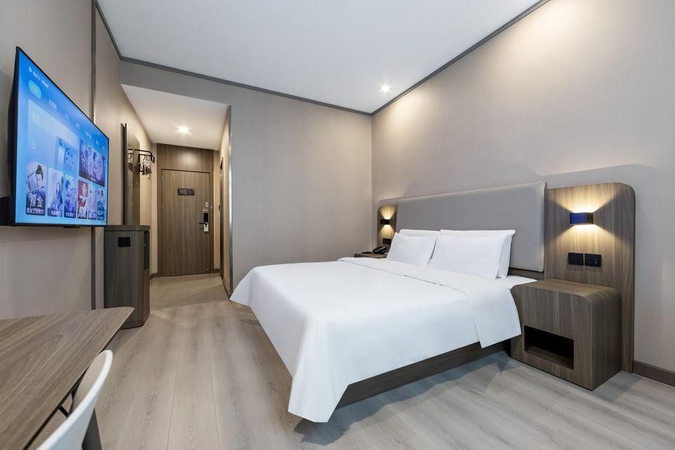 Hanting Hotel Shanghai Hongqiao Airport Beidi Road - شنغهاي - غرفة نوم