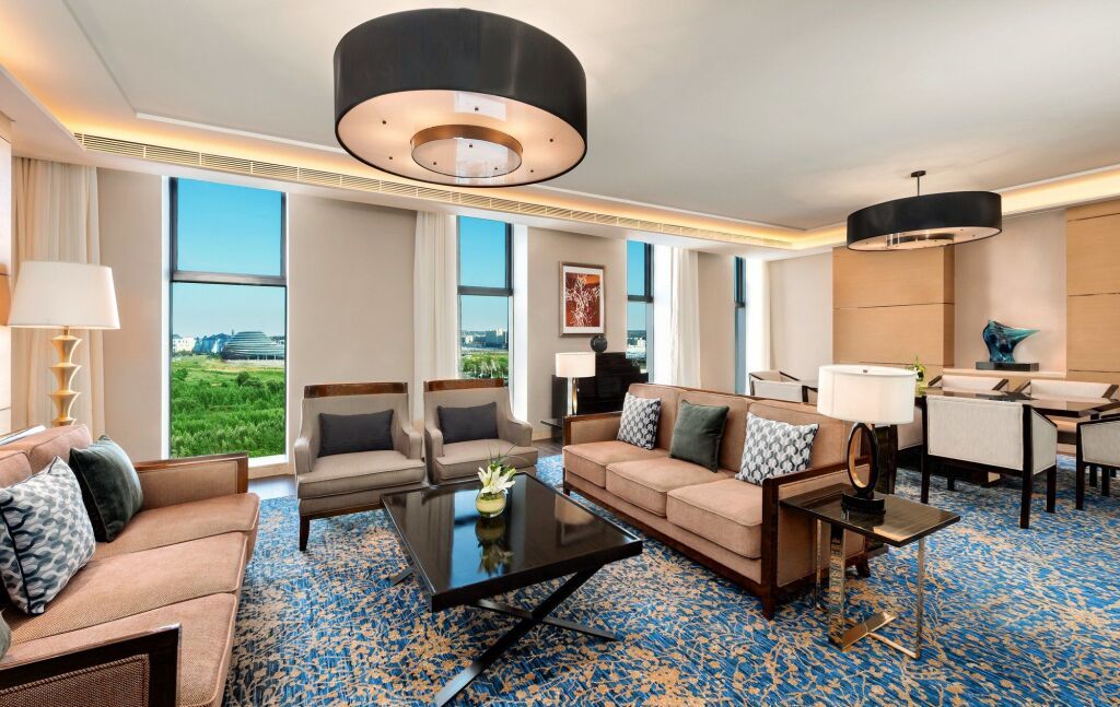 Sheraton Changchun Jingyuetan Hotel - צ'נגצ'ון - סלון