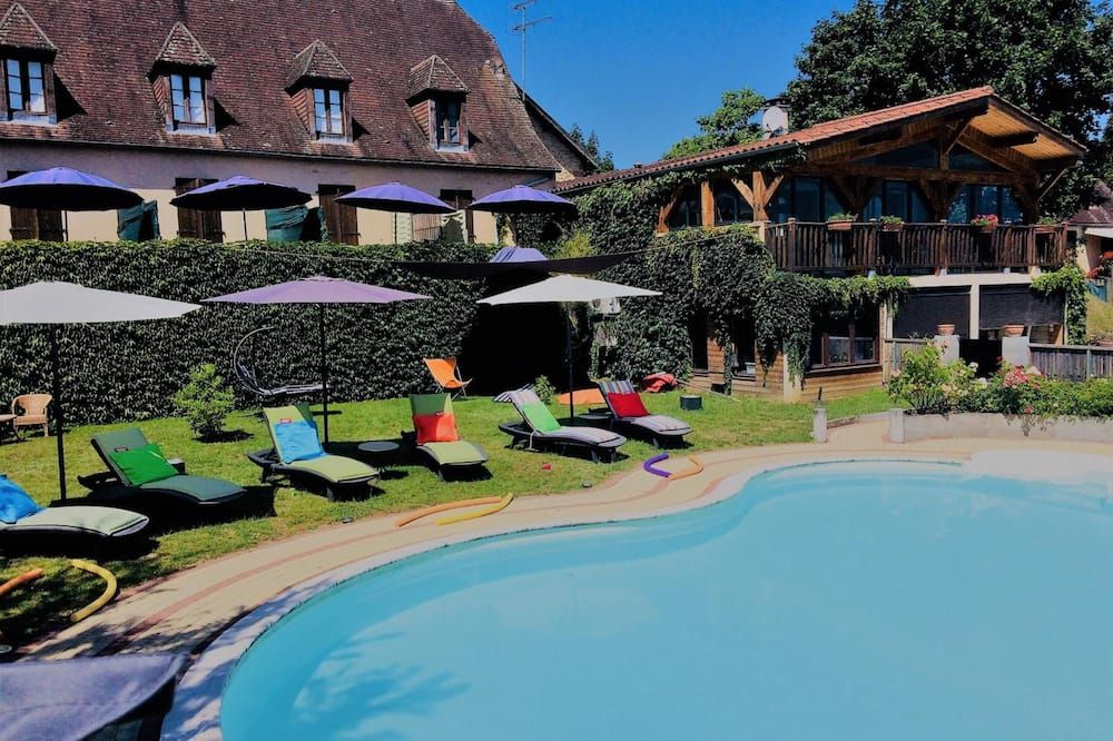 Hôtel Bien-Etre Aux Cyprès de Marquay - Les Eyzies-de-Tayac-Sireuil - Pool