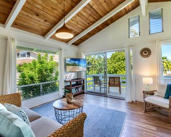 Hanalei Hideaway Home - Hanalei - Pokój dzienny