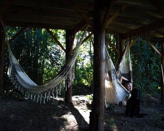 El Nido - Treehouse - The Nest - Sleep and enjoy life in a Treehouse - El General - Patio