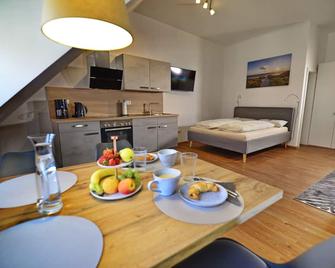 Pretti Apartments - Stilvoll eingerichtetes Apartment im Zentrum von Bamberg - Bamberg - Sypialnia