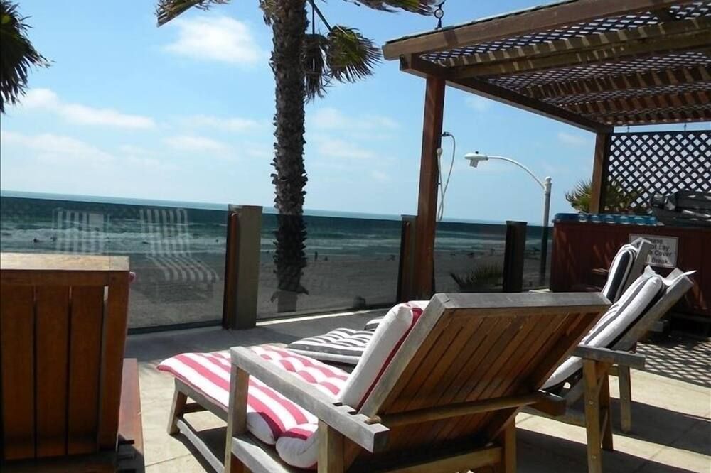 San Diego's Tuscan Villa Mansion On The Beach - סן דייגו - פטיו