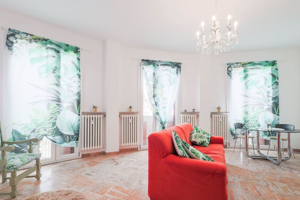 La Chicca di Forlì - Elegante appartamento in centro con parcheggio privato - Forlì - Soggiorno