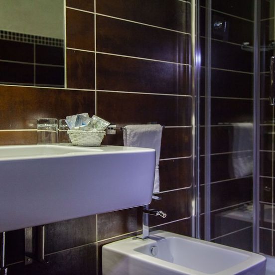 Bathroom view of Nuovo Nord