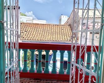 La Buleka Hostel - Carthagène - Balcon