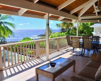 Ocean Breeze Kona Home - Kailua-Kona - Balcony