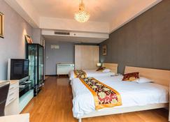 Hangzhou Yi Lin Hotel Apartment - هانغزهو - غرفة نوم