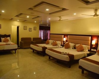 هوتل أوشن هيرتيدج - كانياكوماري - غرفة نوم