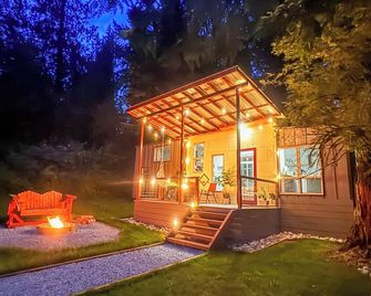 Private Get Away Tiny House With Sauna - Stanwood - Patio