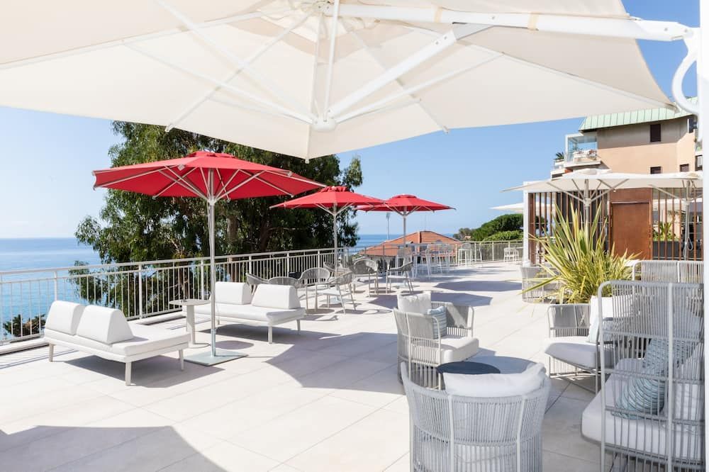 هوتل فيلا ليفي - San Remo - شرفة مرصوفة