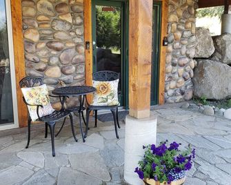 Log cabin with stunning views in Powderhorn Ski Resort - Mesa - Patio