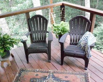 Glamping Nearby Blowing Rock - Lenoir - Balcony