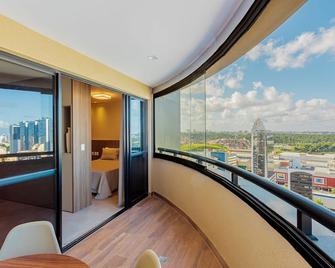 CA02 - Lindo Apt 500m Salvador Shopping - Salvador da Bahia - Balkon